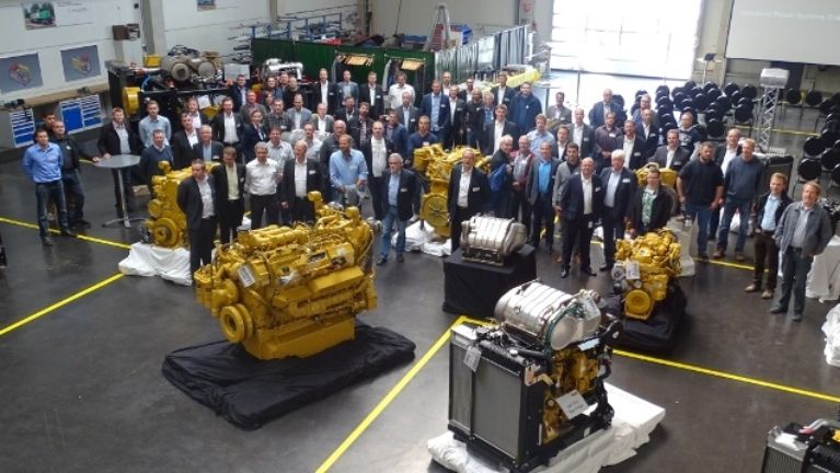 Lively exchange - industrial engines workshop offered informative presentations and hands-on technology